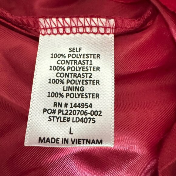 🟣🟣 Luxxel By Alfredo Barraza Womens Red V-neck Lace Mini Formal Gown Dress - Picture 7 of 10